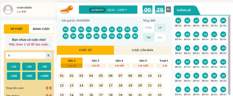 Chinh Phục Siêu Phẩm Game Nhanh Max Keno Tại Bin88 Với Chiến Thuật Đỉnh Cao