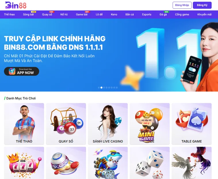 Nhà Cái Bin88 - Link Vào Bin 88 Mới Nhất Cập Nhật Hôm Nay